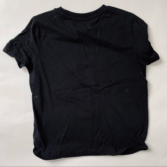 Old Navy Custom Print BASIC Computer Programming Proud Geek Kid Black Tee Shirt - Picture 5 of 5